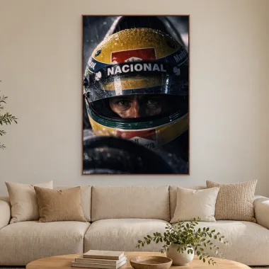 Quadro Decorativo Canvas Senna Chuva - FM0022