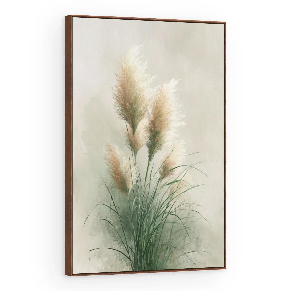 Quadro Decorativo Canvas Pampas Aquarela - FO0004
