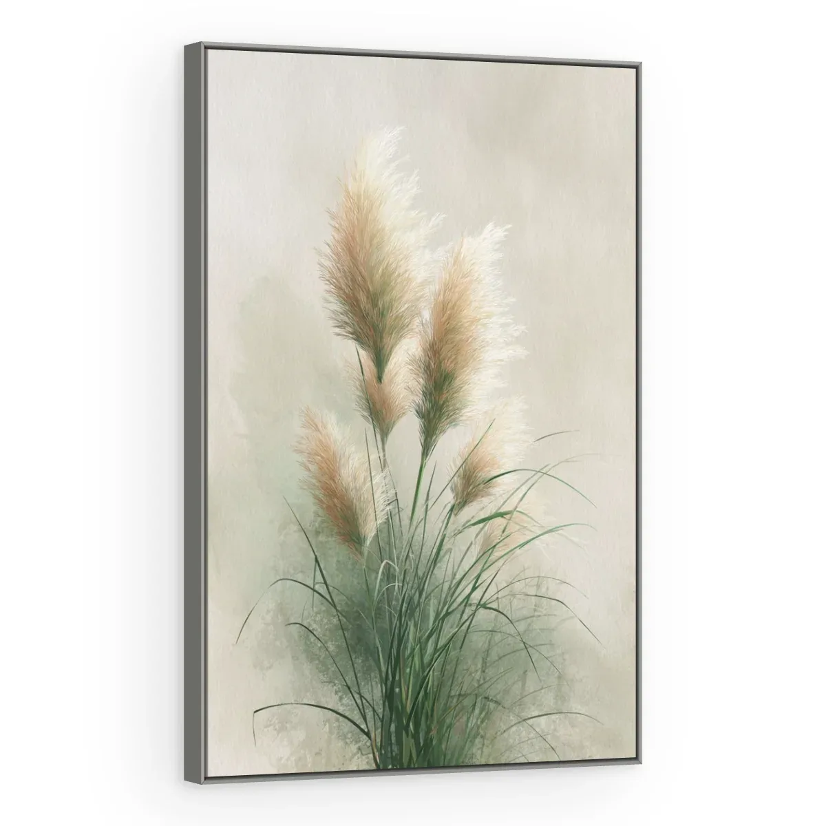 Quadro Decorativo Canvas Pampas Aquarela - FO0004