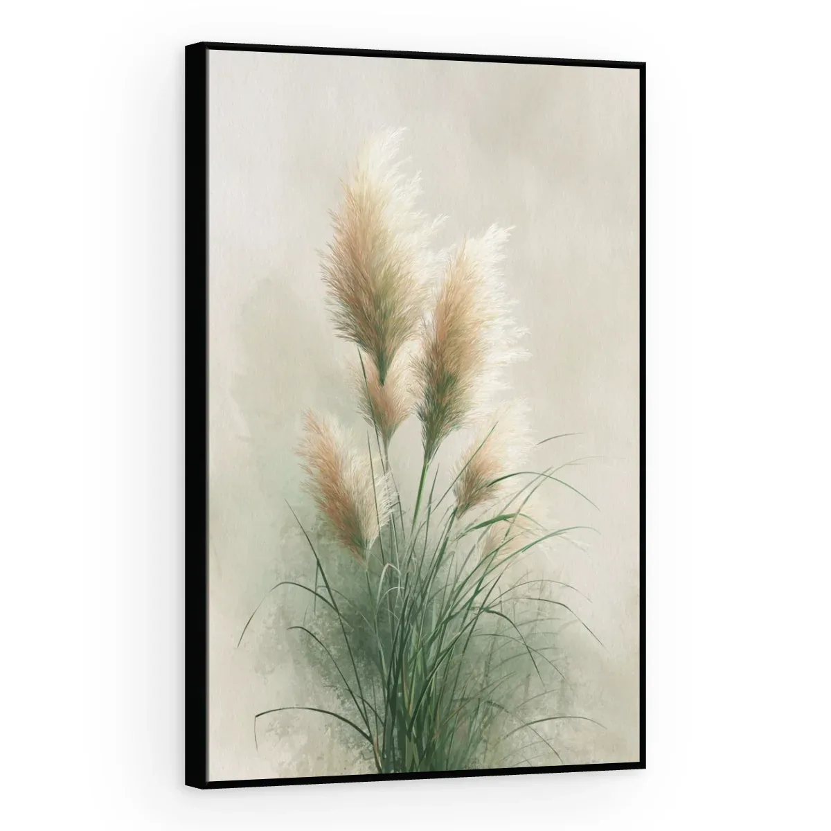 Quadro Decorativo Canvas Pampas Aquarela - FO0004