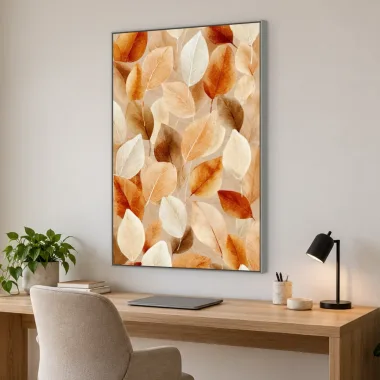 Quadro Decorativo Canvas Mosaico Outonal - FO0010