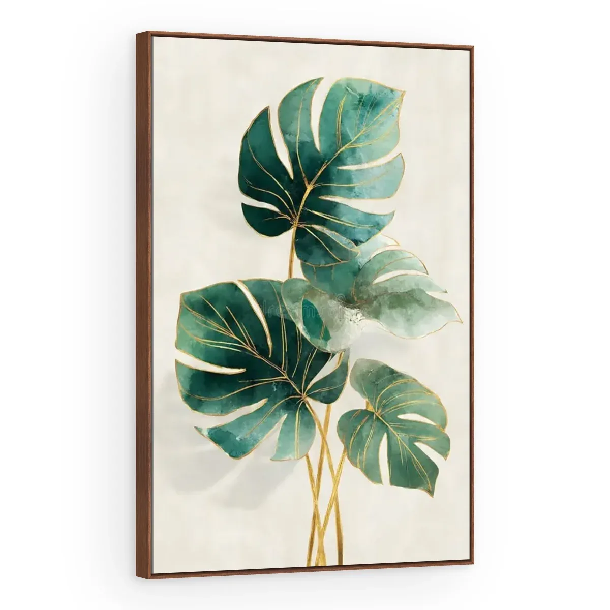 Quadro Decorativo Canvas Monstera Esmeralda - FO0027