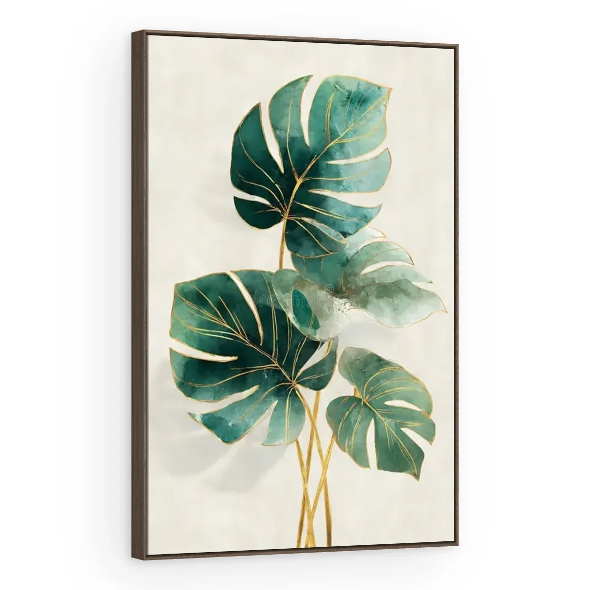 Quadro Decorativo Canvas Monstera Esmeralda - FO0027