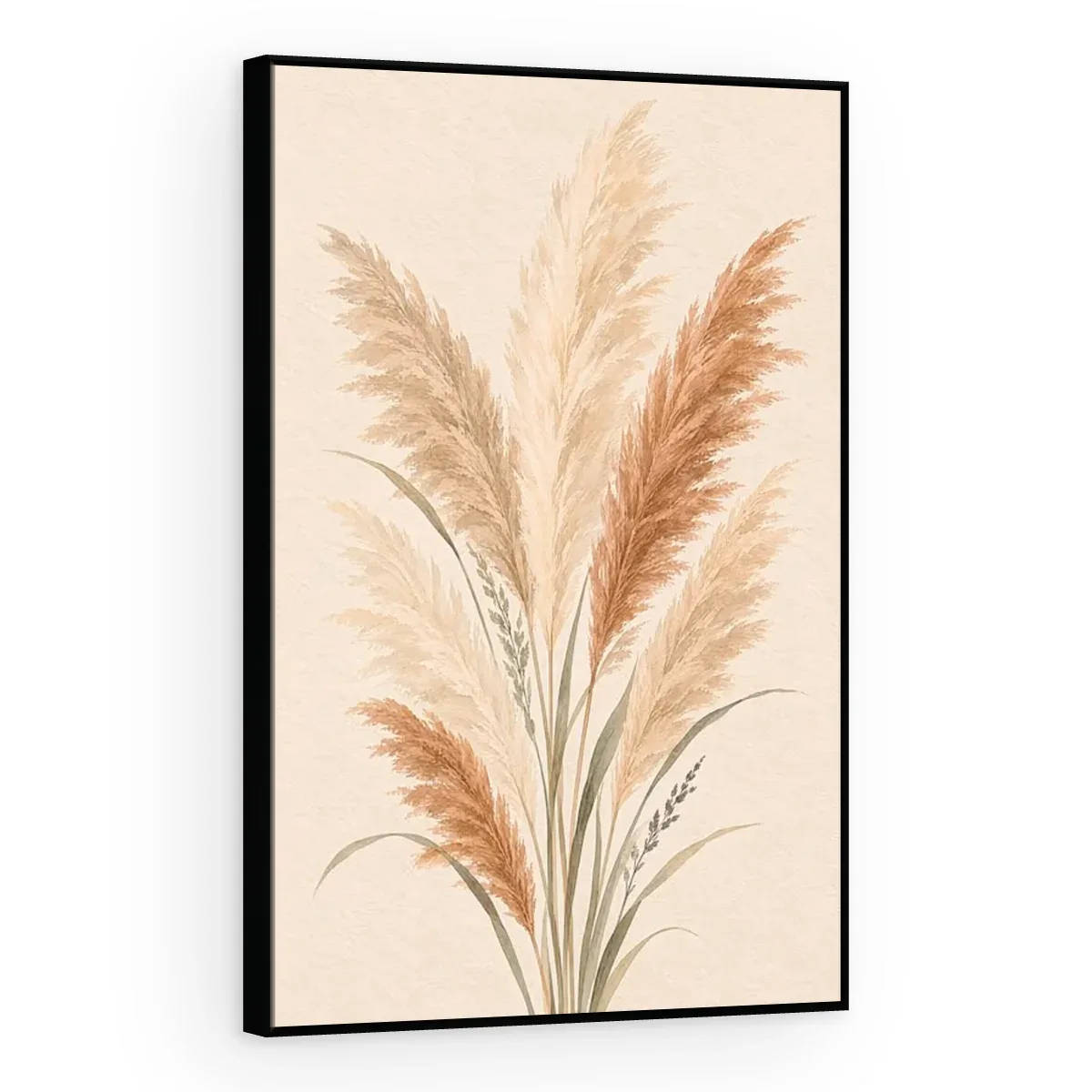 Quadro Decorativo Canvas Pampas Terracota - FO0029