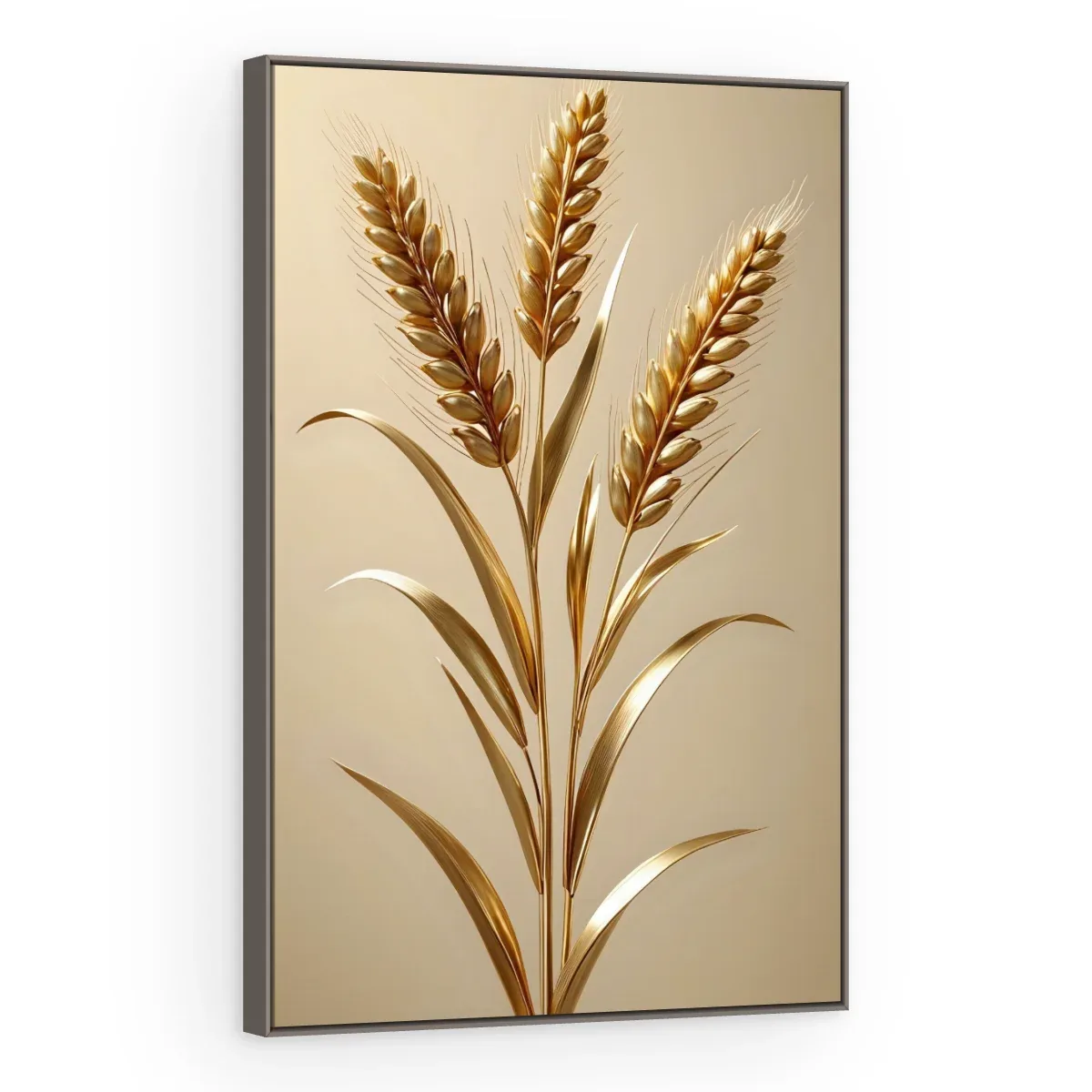 Quadro Decorativo Canvas Trigo Dourado - FO0033