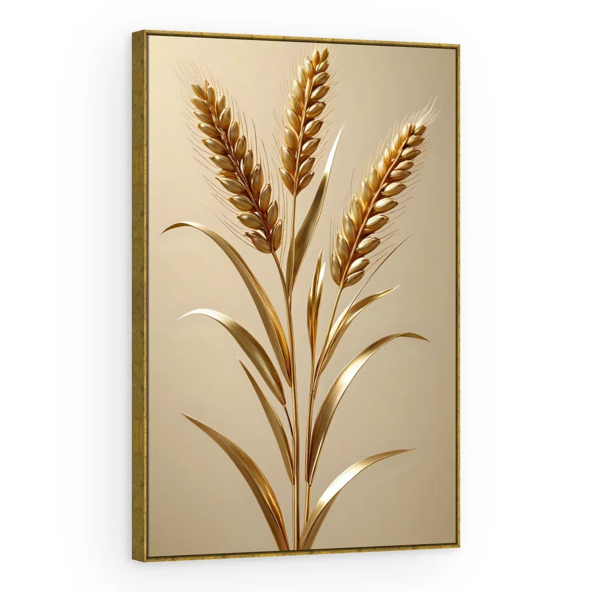 Quadro Decorativo Canvas Trigo Dourado - FO0033