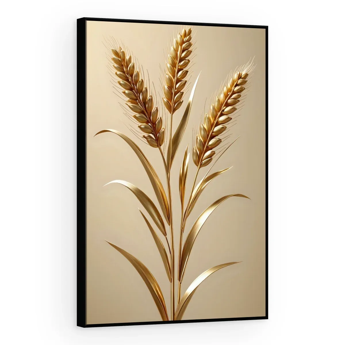 Quadro Decorativo Canvas Trigo Dourado - FO0033