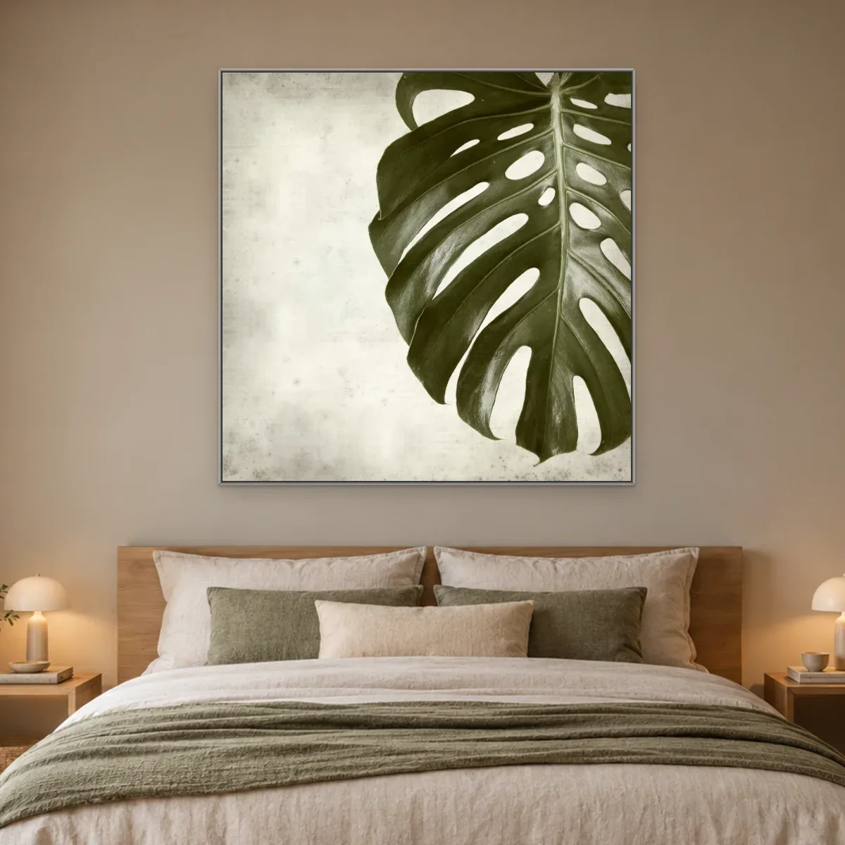 Quadro Decorativo Canvas Monstera Clássica - FO0045