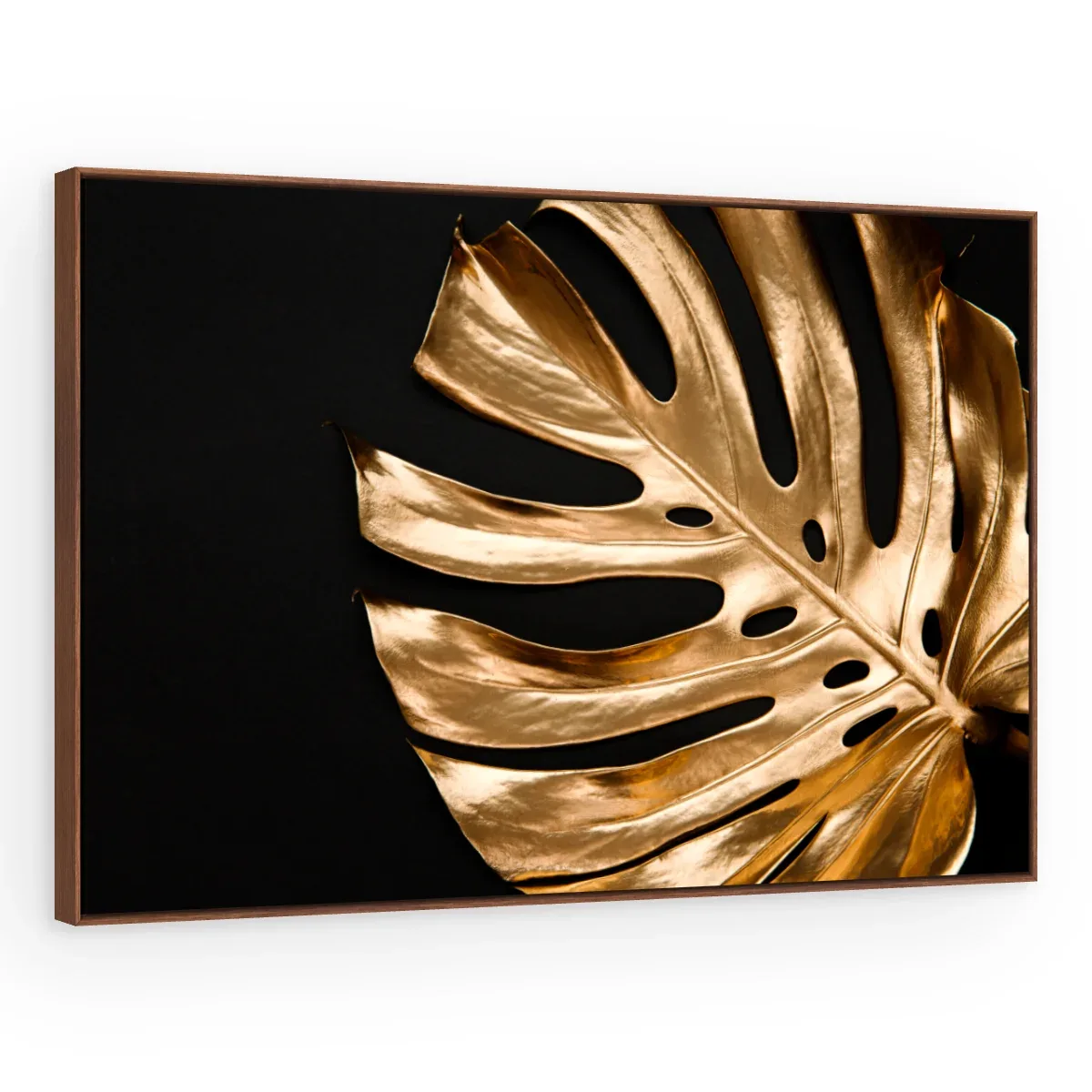 Quadro Decorativo Canvas Monstera Noturna - FO0048