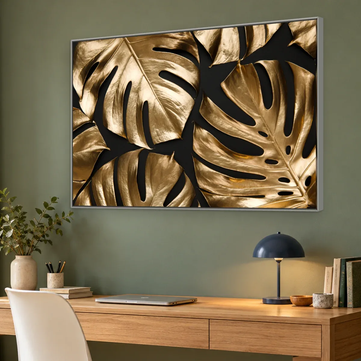 Quadro Decorativo Canvas Monstera Opulenta - FO0054