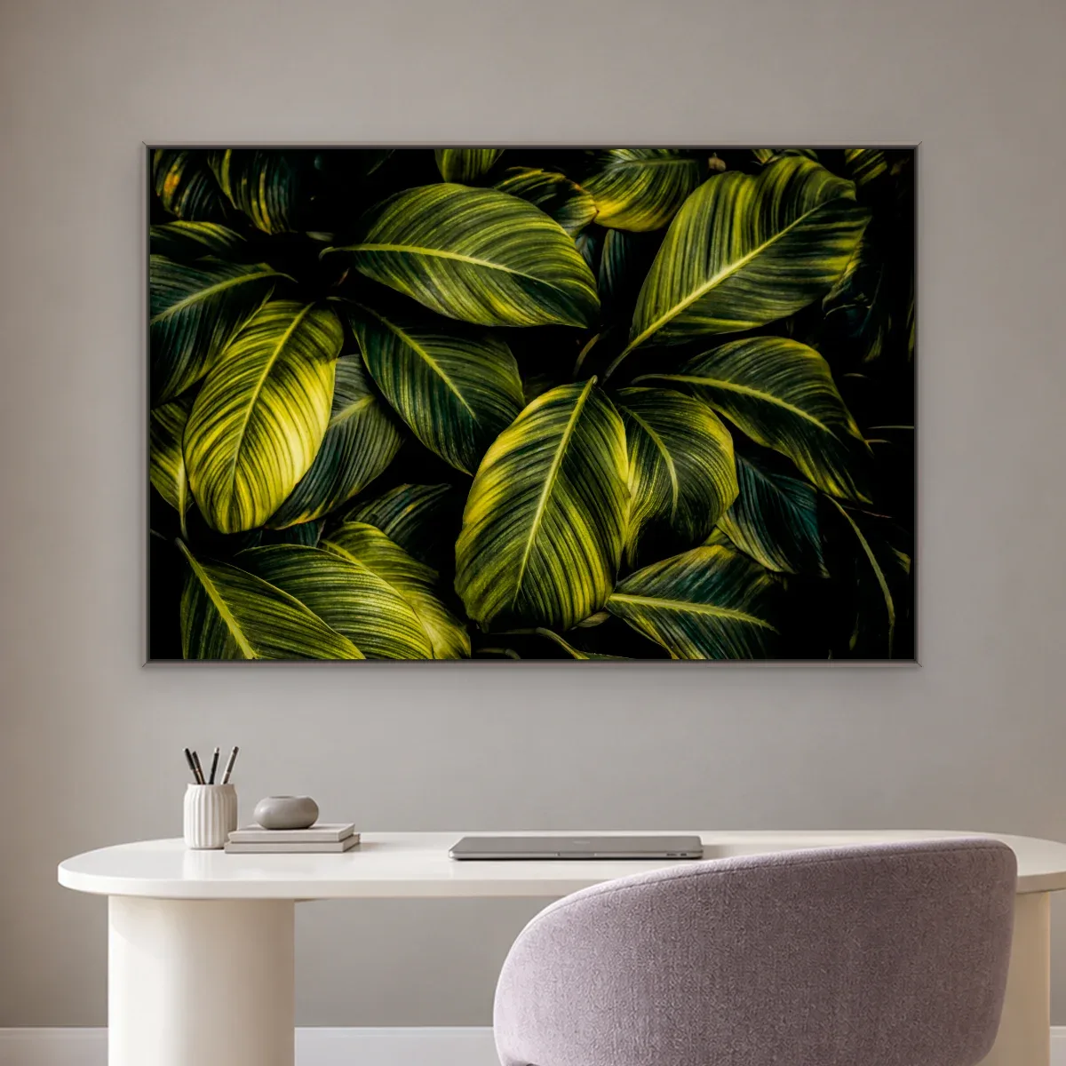 Quadro Decorativo Canvas Calathea Exuberante - FO0056