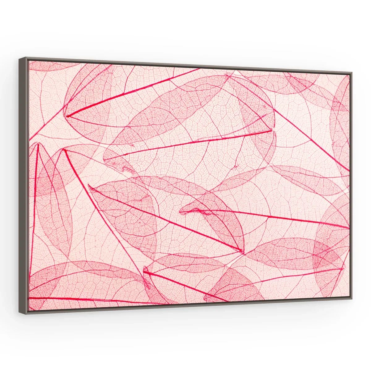 Quadro Decorativo Canvas Folhas Rendadas - FO0058