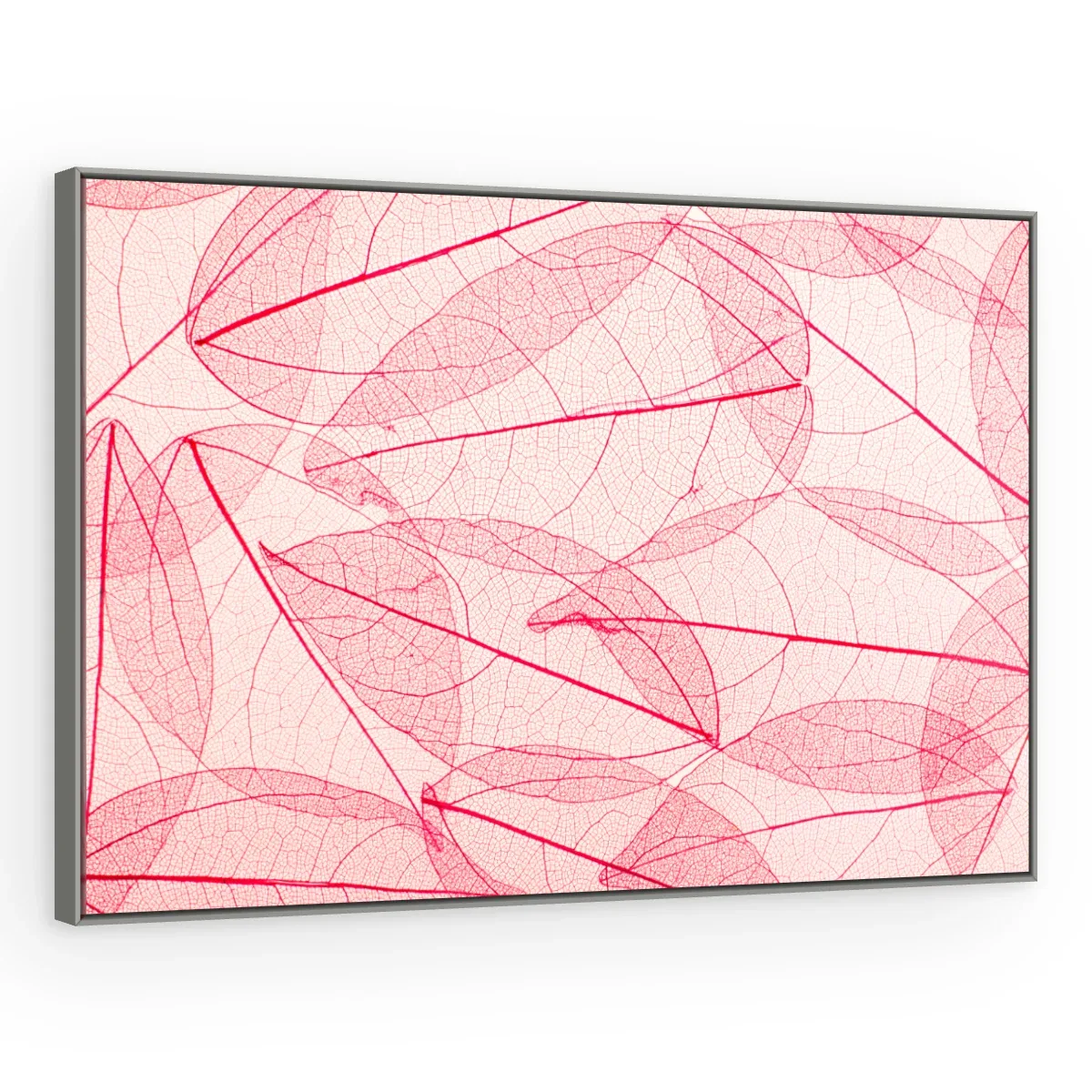 Quadro Decorativo Canvas Folhas Rendadas - FO0058