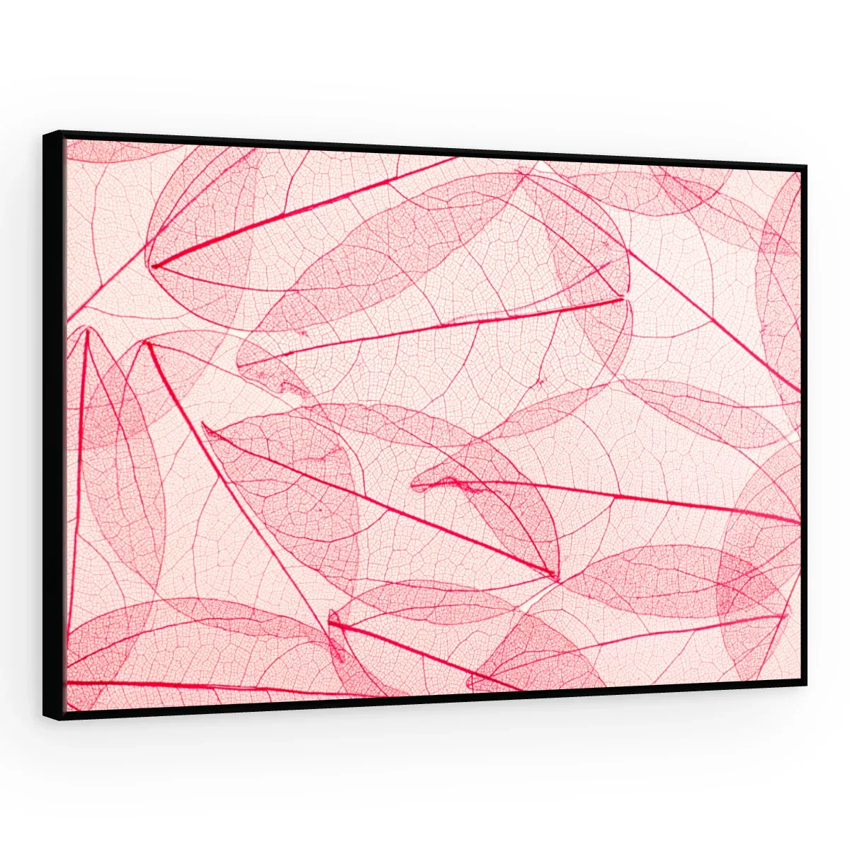 Quadro Decorativo Canvas Folhas Rendadas - FO0058