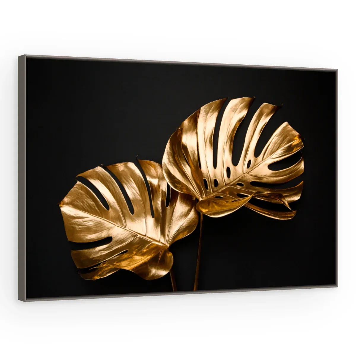 Quadro Decorativo Canvas Monstera Dupla - FO0059