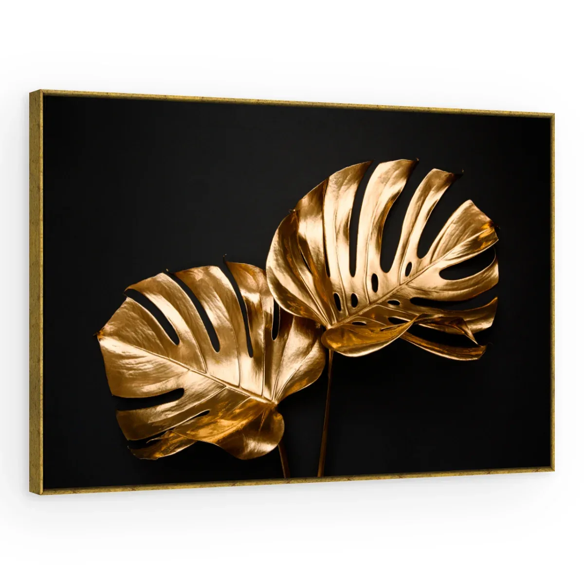 Quadro Decorativo Canvas Monstera Dupla - FO0059