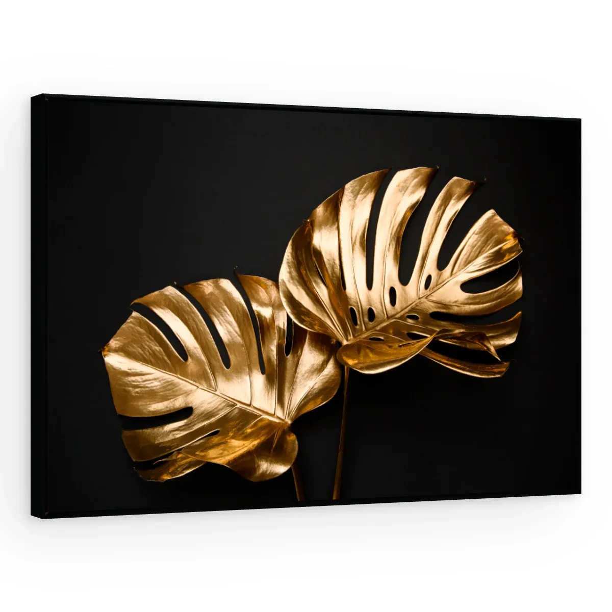Quadro Decorativo Canvas Monstera Dupla - FO0059