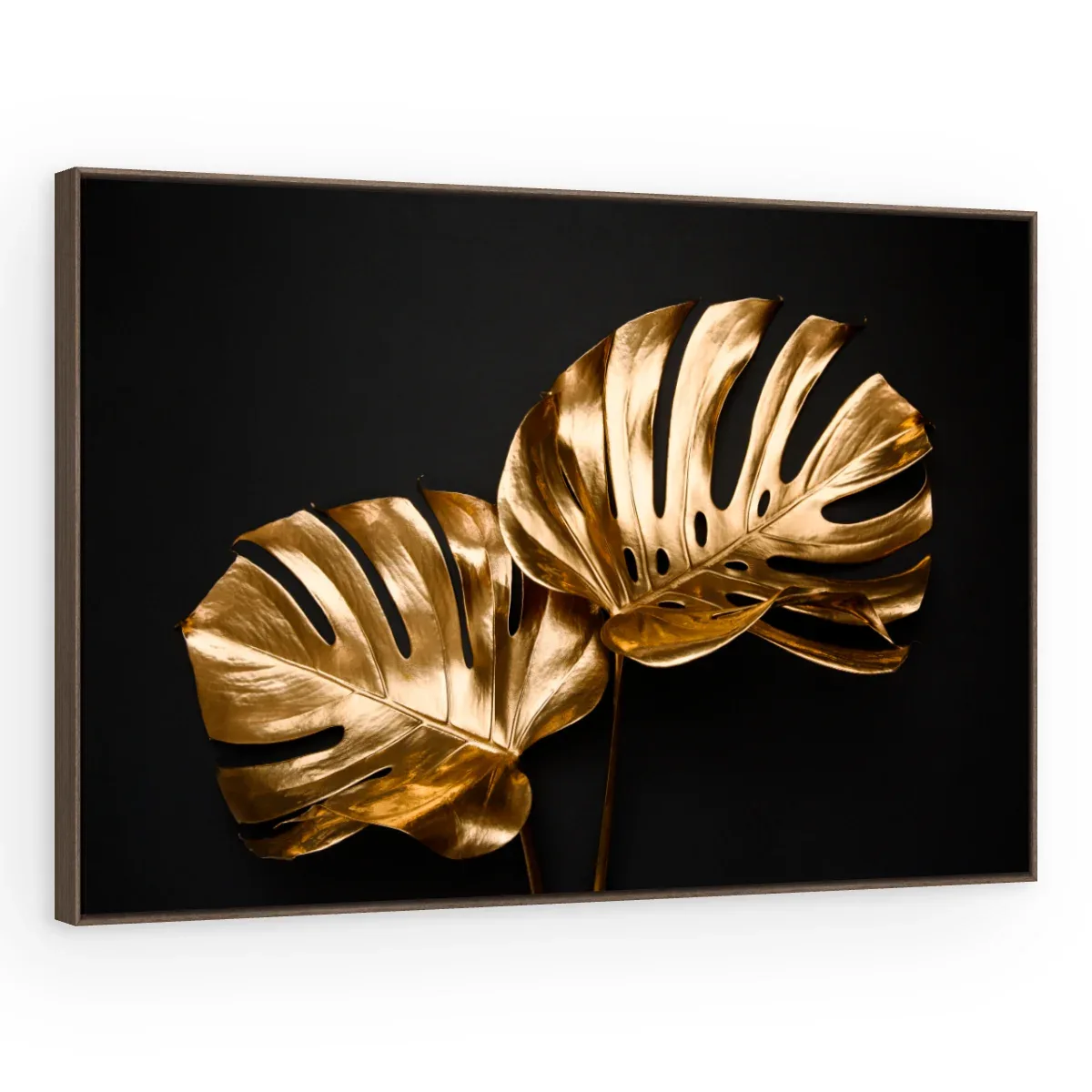 Quadro Decorativo Canvas Monstera Dupla - FO0059