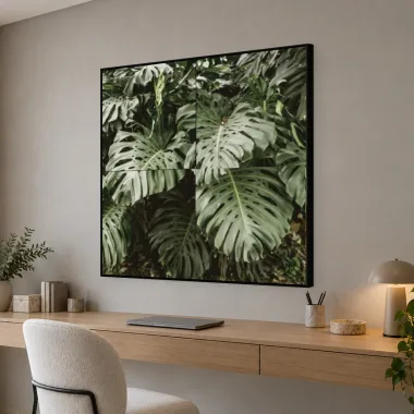 Quadro Decorativo Canvas Monstera Verdejante - FO0064