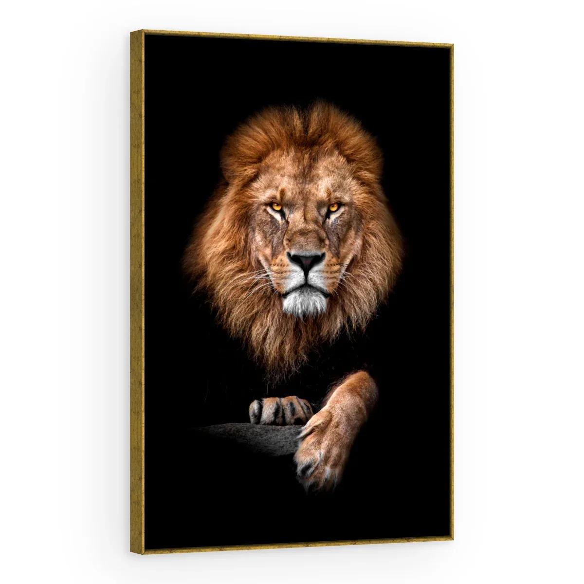 Quadro Decorativo Canvas Leão Majestoso - LE0011
