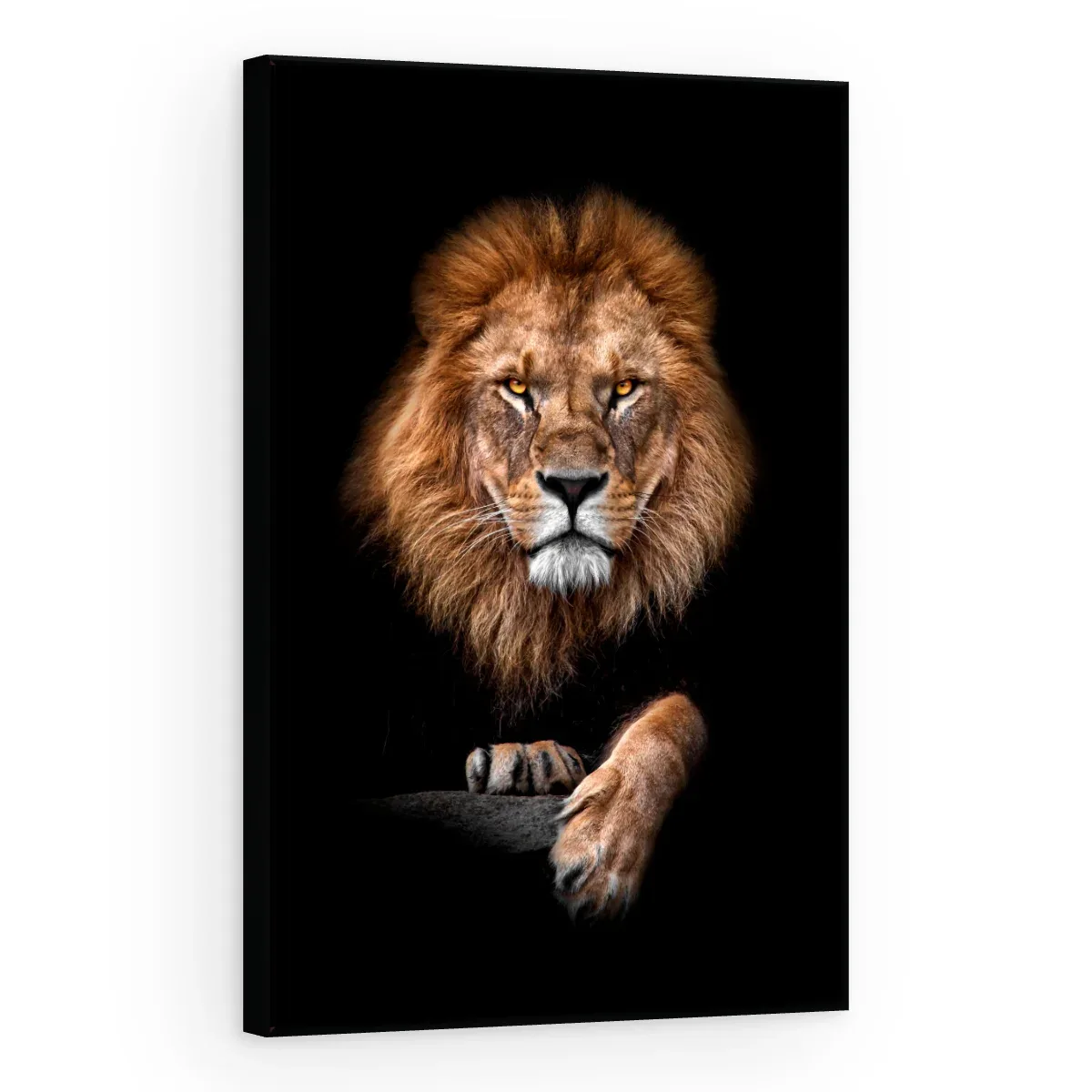 Quadro Decorativo Canvas Leão Majestoso - LE0011