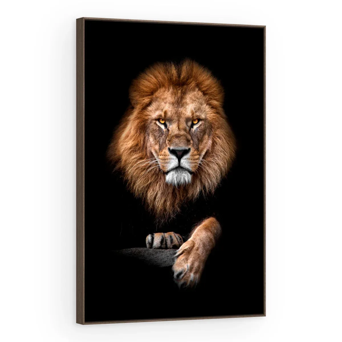 Quadro Decorativo Canvas Leão Majestoso - LE0011