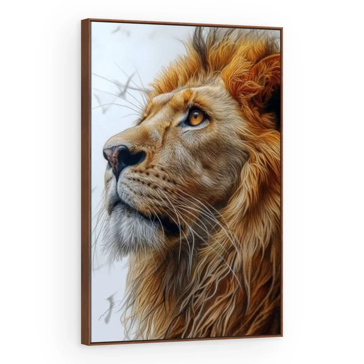 Quadro Decorativo Canvas Leão Sonhador - LE0022