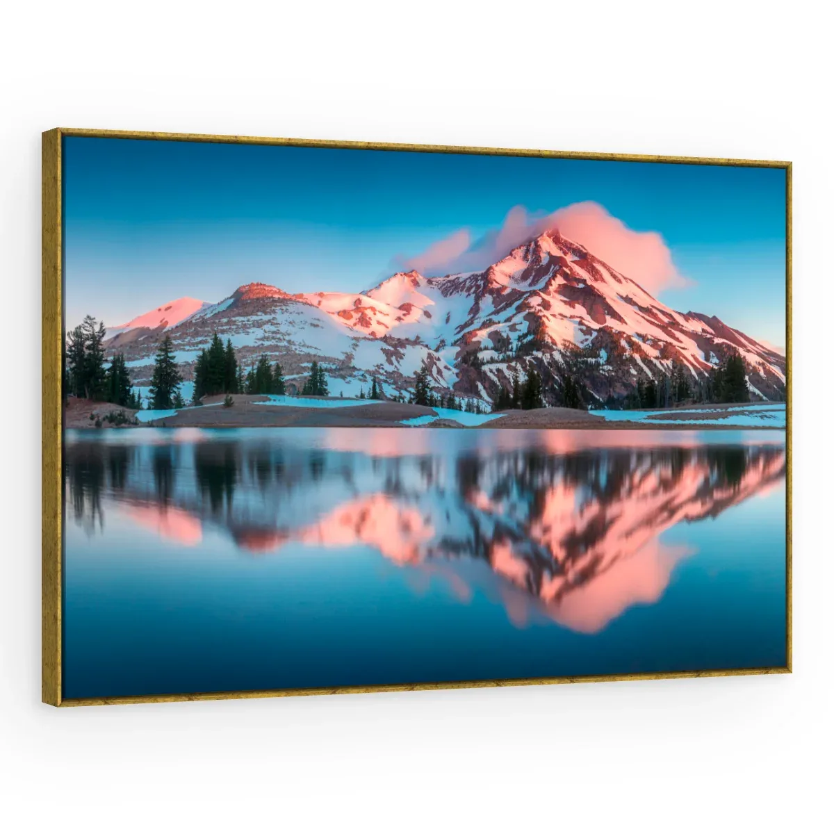 Quadro Decorativo Canvas Montanha Espelhada - PA0001