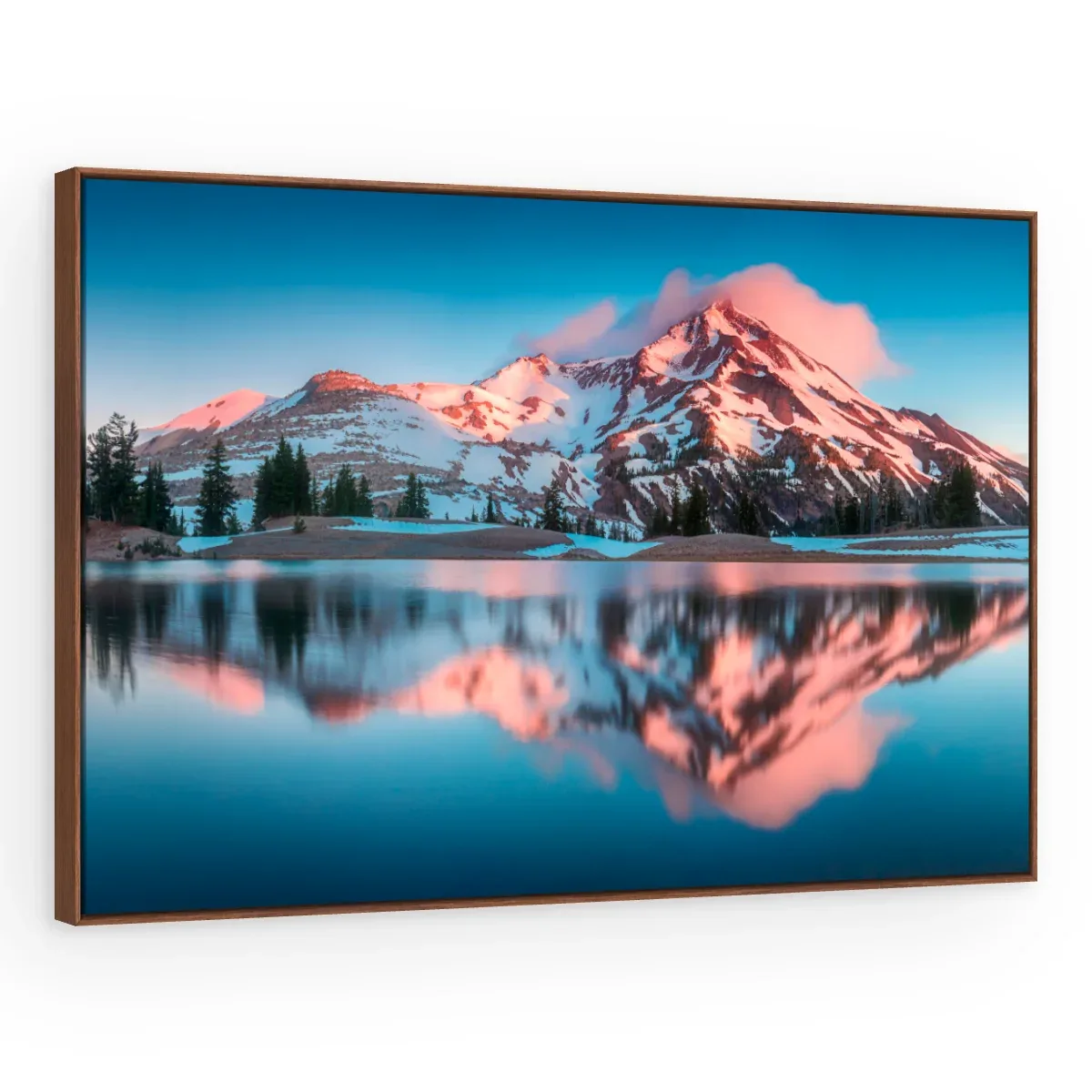 Quadro Decorativo Canvas Montanha Espelhada - PA0001