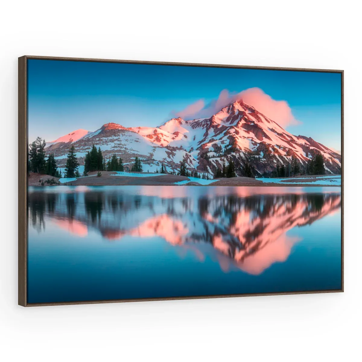 Quadro Decorativo Canvas Montanha Espelhada - PA0001