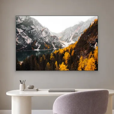 Quadro Decorativo Canvas Lago Alpino - PA0002