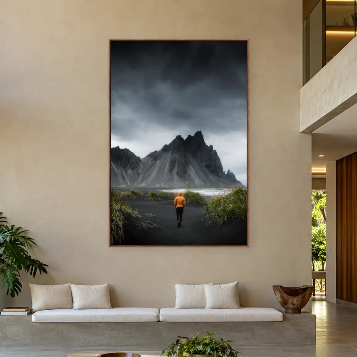 Quadro Decorativo Canvas Montanha Sombria - PA0003