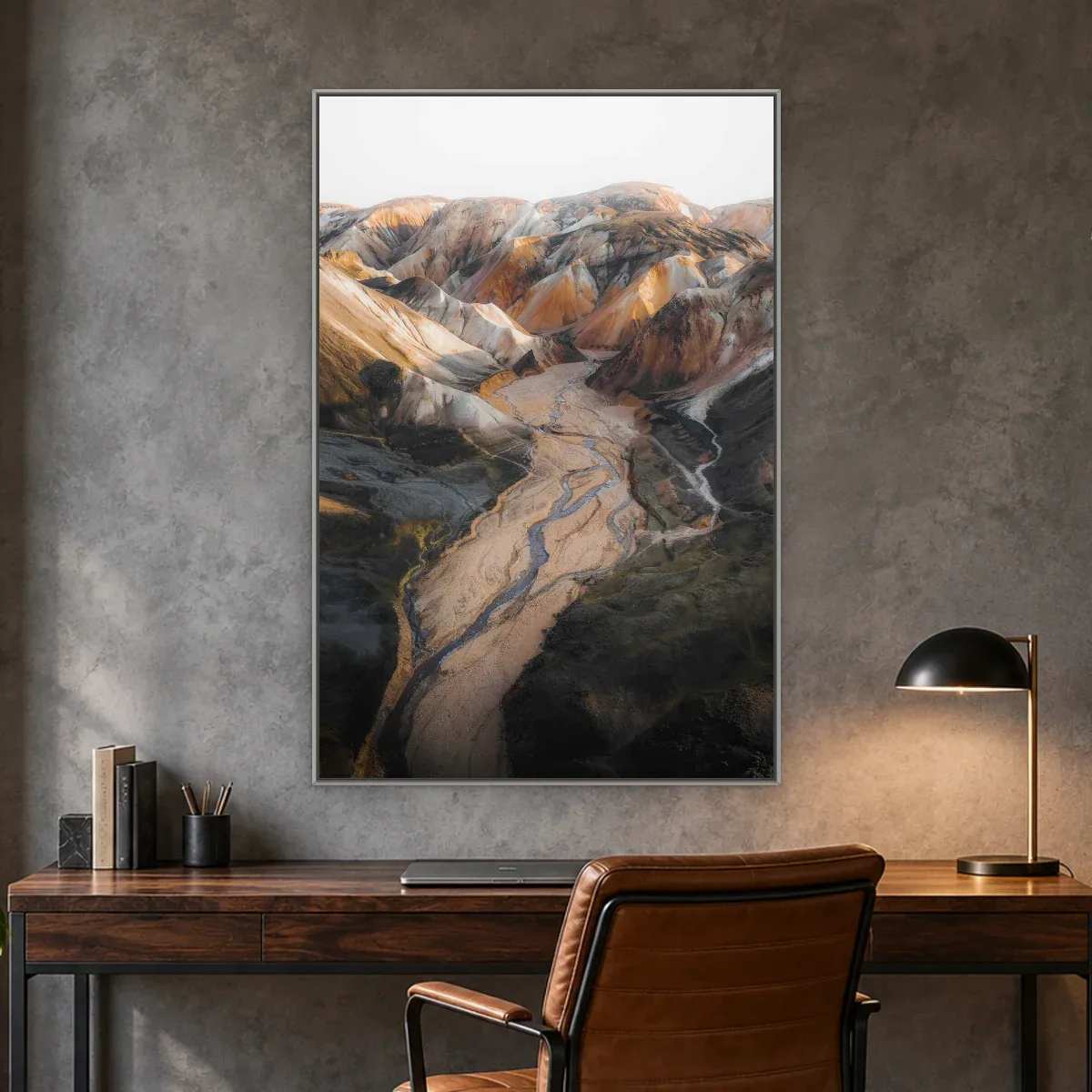 Quadro Decorativo Canvas Vale Islandês - PA0004