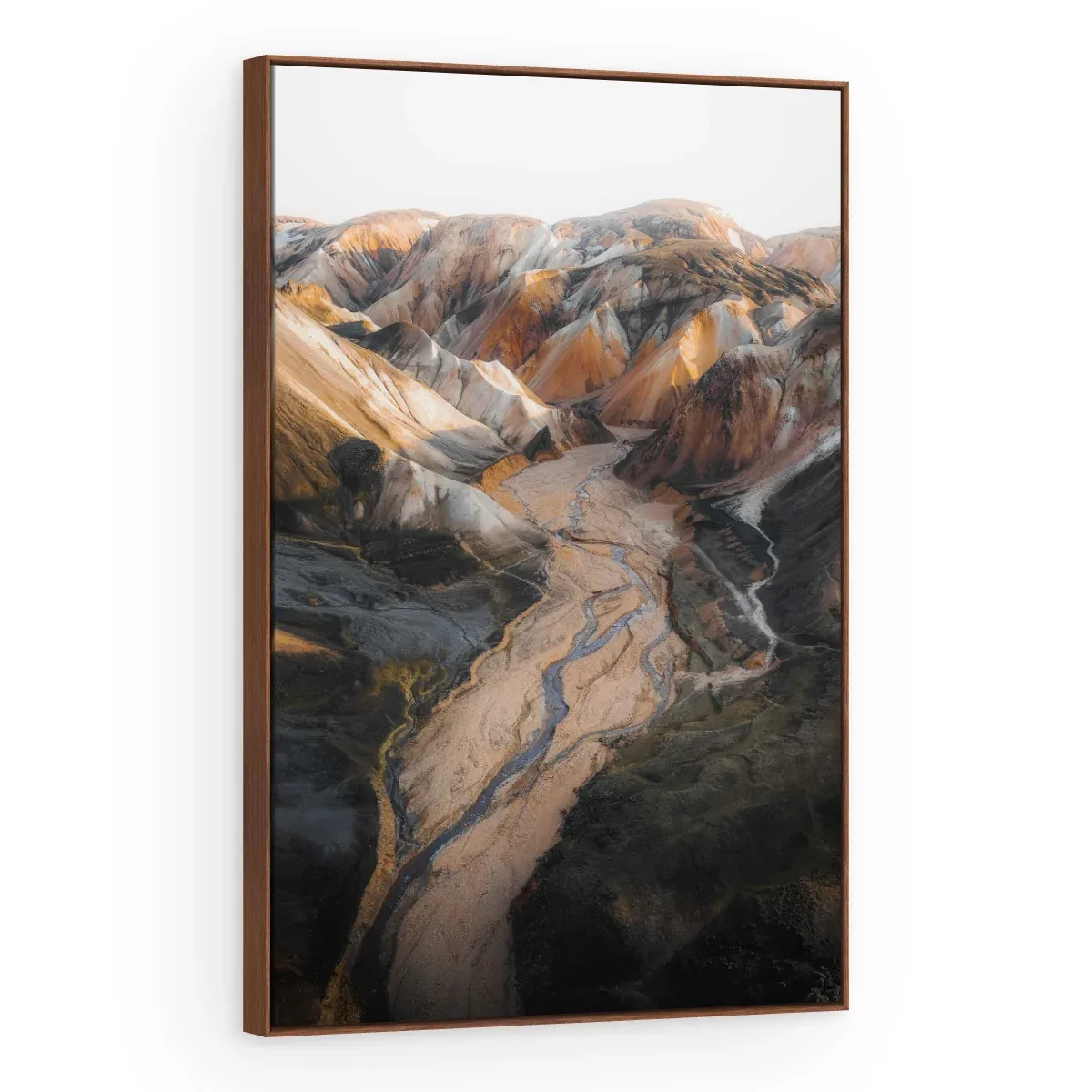 Quadro Decorativo Canvas Vale Islandês - PA0004