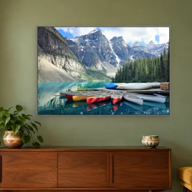 Quadro Decorativo Canvas Lago Turquesa - PA0006