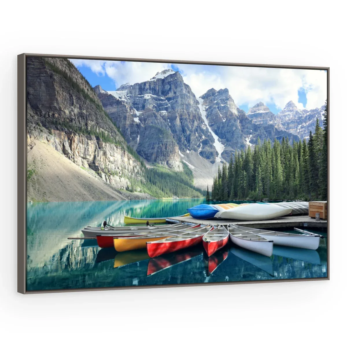 Quadro Decorativo Canvas Lago Turquesa - PA0006