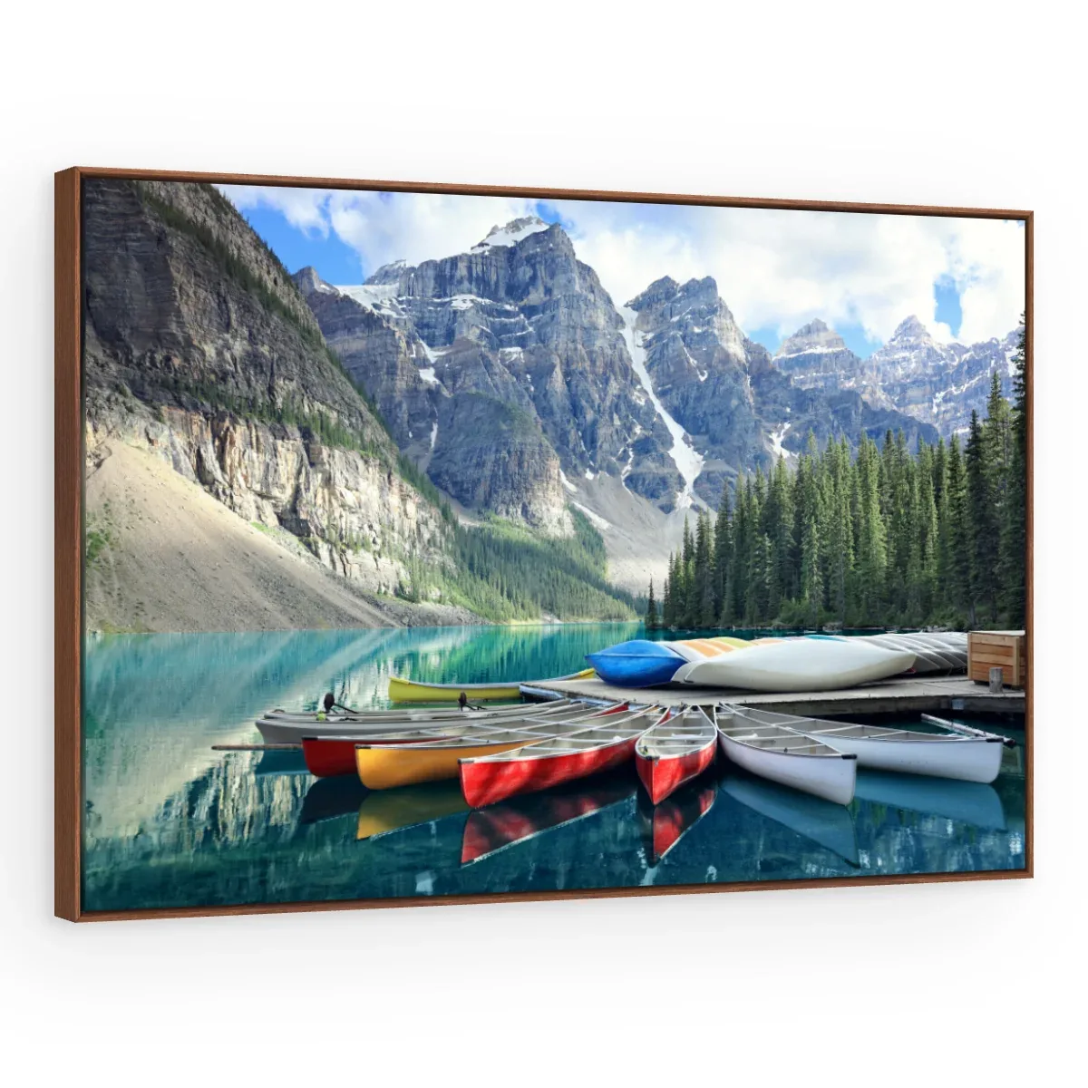 Quadro Decorativo Canvas Lago Turquesa - PA0006