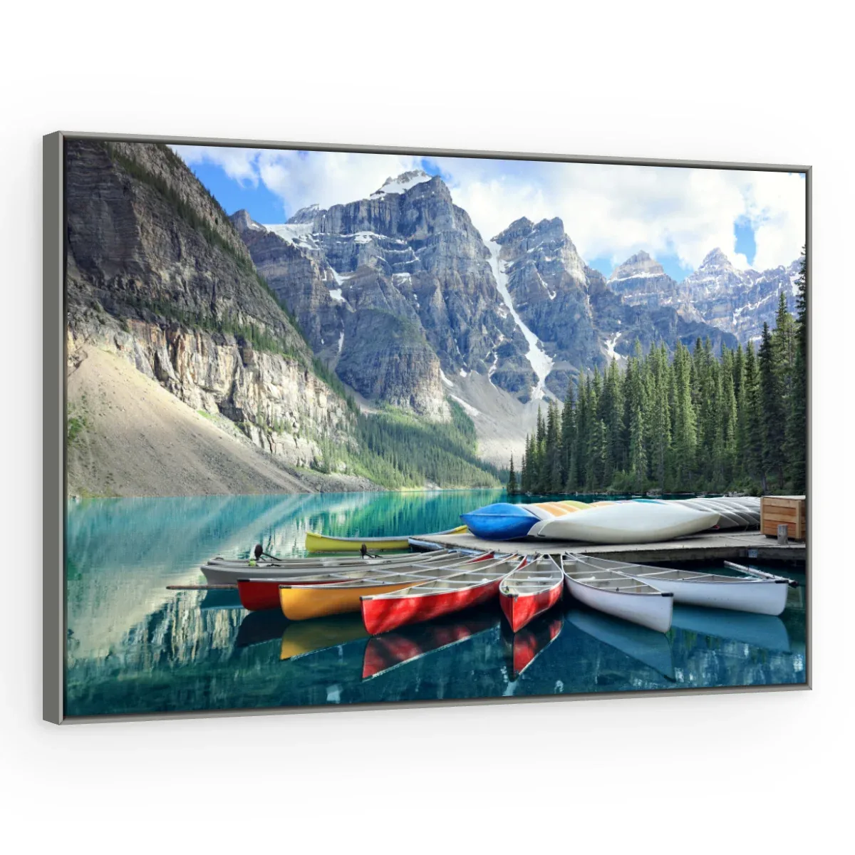 Quadro Decorativo Canvas Lago Turquesa - PA0006