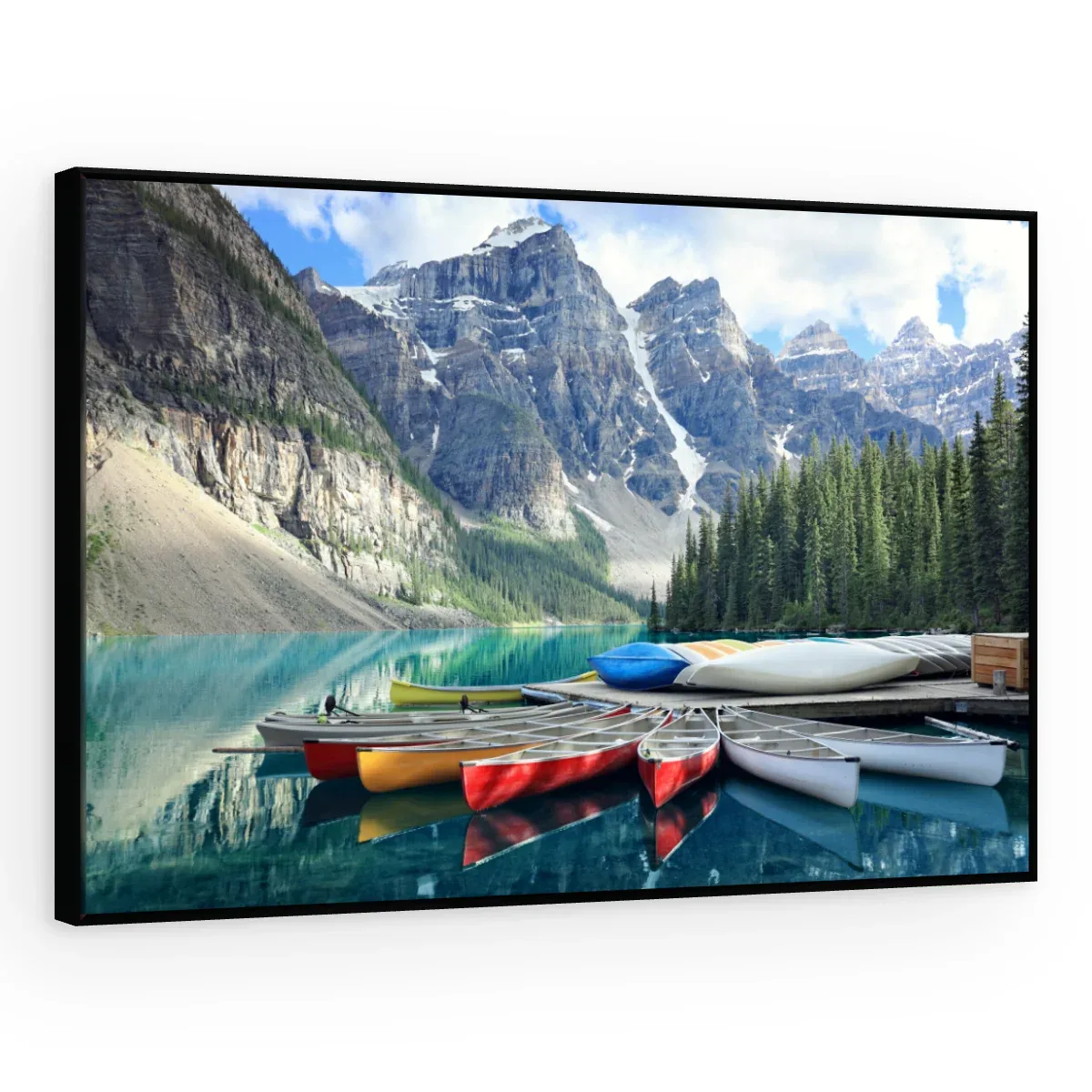 Quadro Decorativo Canvas Lago Turquesa - PA0006