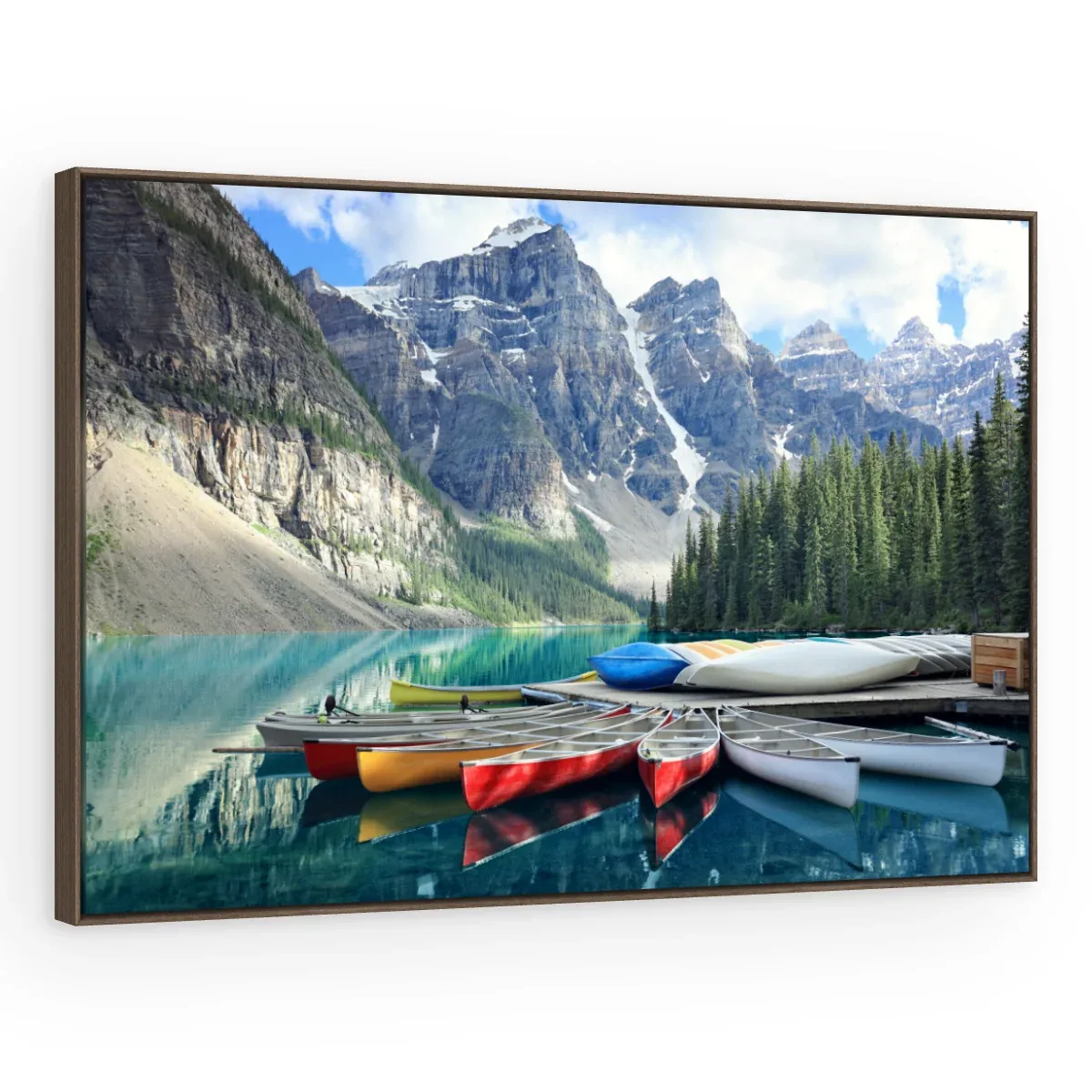 Quadro Decorativo Canvas Lago Turquesa - PA0006