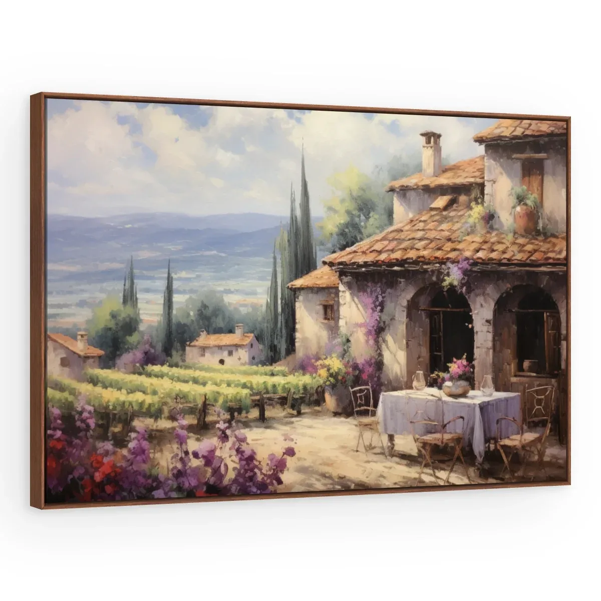 Quadro Decorativo Canvas Vila Toscana - PA0007