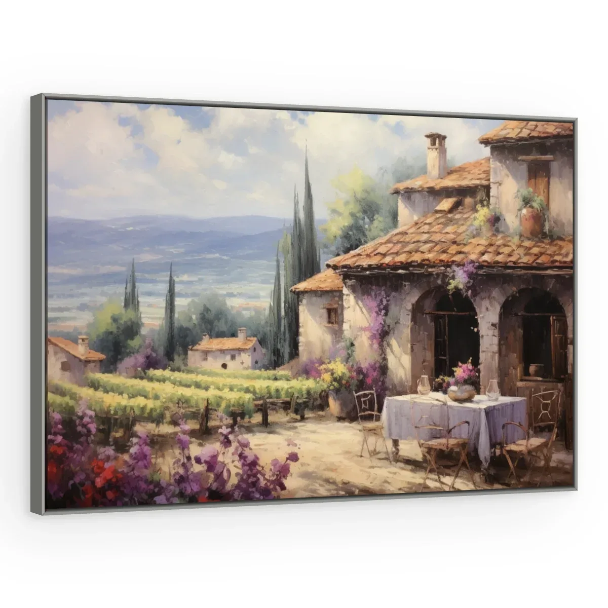 Quadro Decorativo Canvas Vila Toscana - PA0007