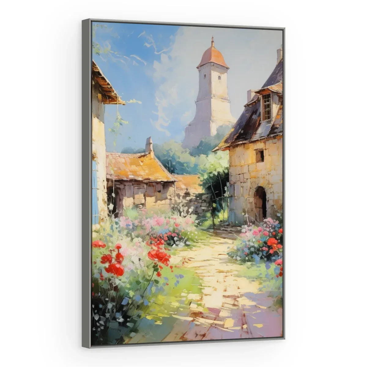 Quadro Decorativo Canvas Vila Florida - PA0008