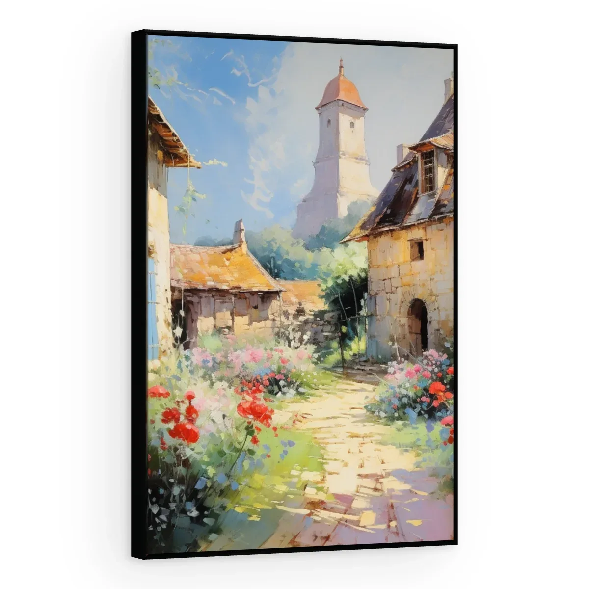 Quadro Decorativo Canvas Vila Florida - PA0008