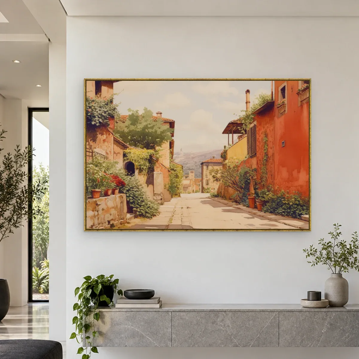 Quadro Decorativo Canvas Ruela Ensolarada - PA0011