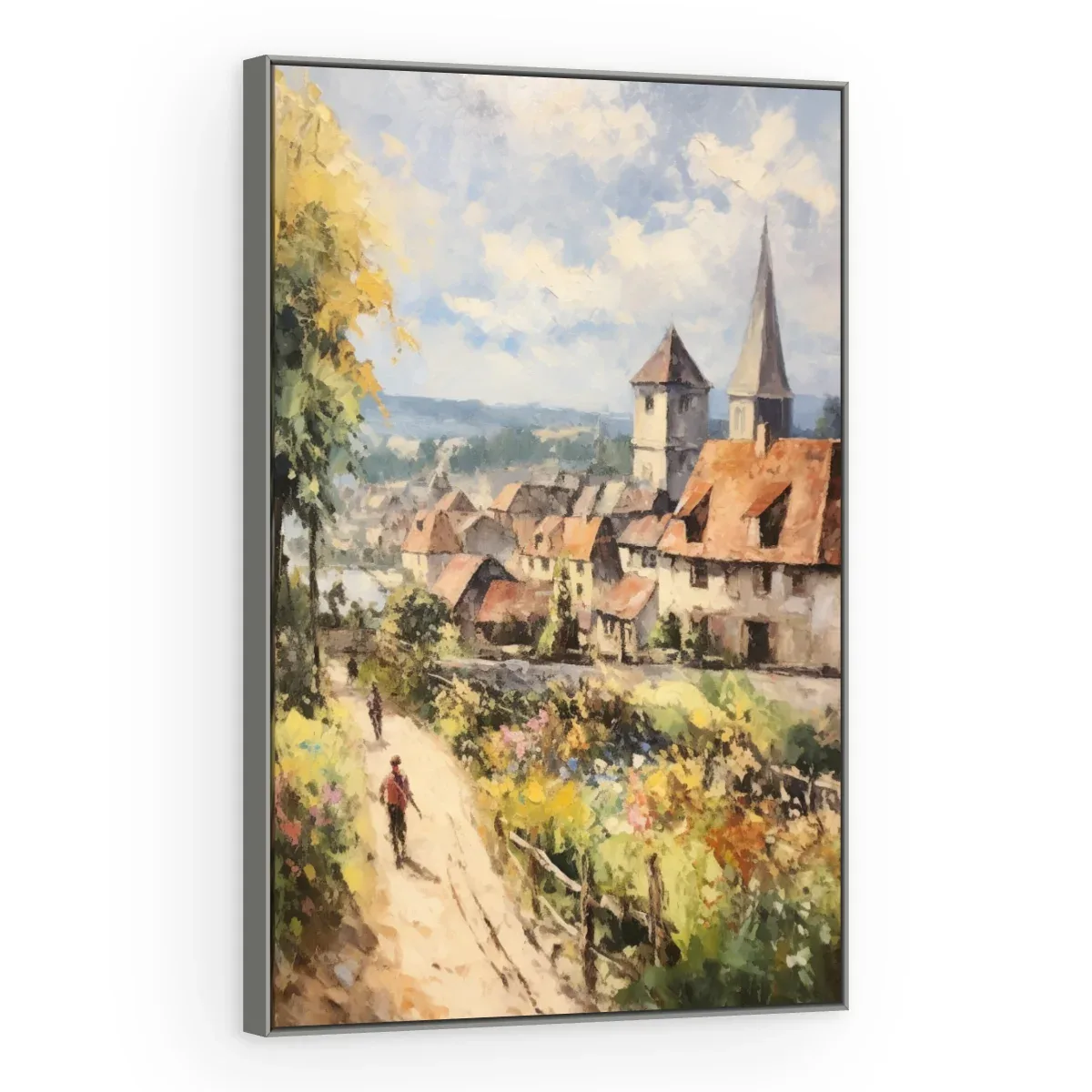 Quadro Decorativo Canvas Aldeia Campestre - PA0013