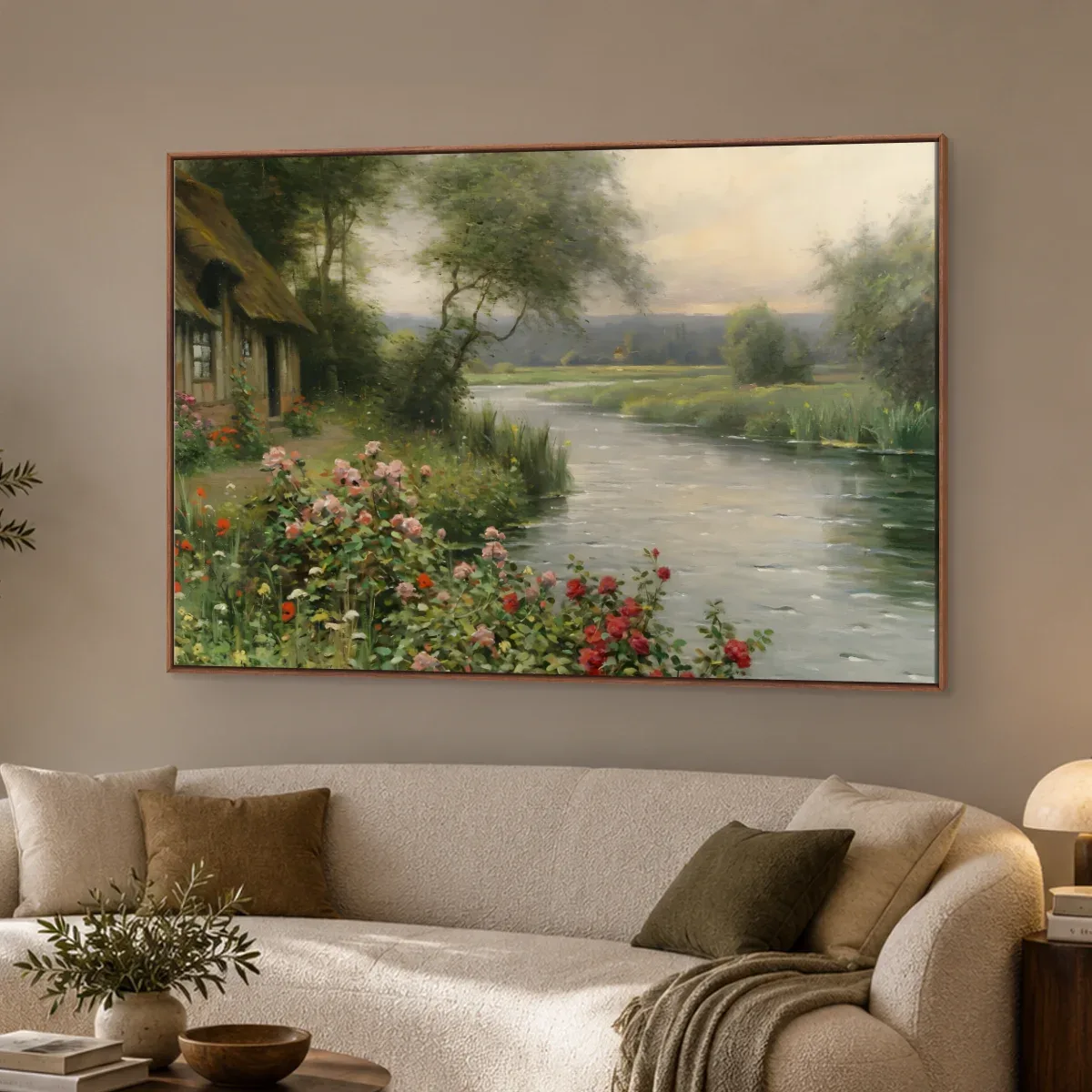Quadro Decorativo Canvas Rio Florido - PA0014