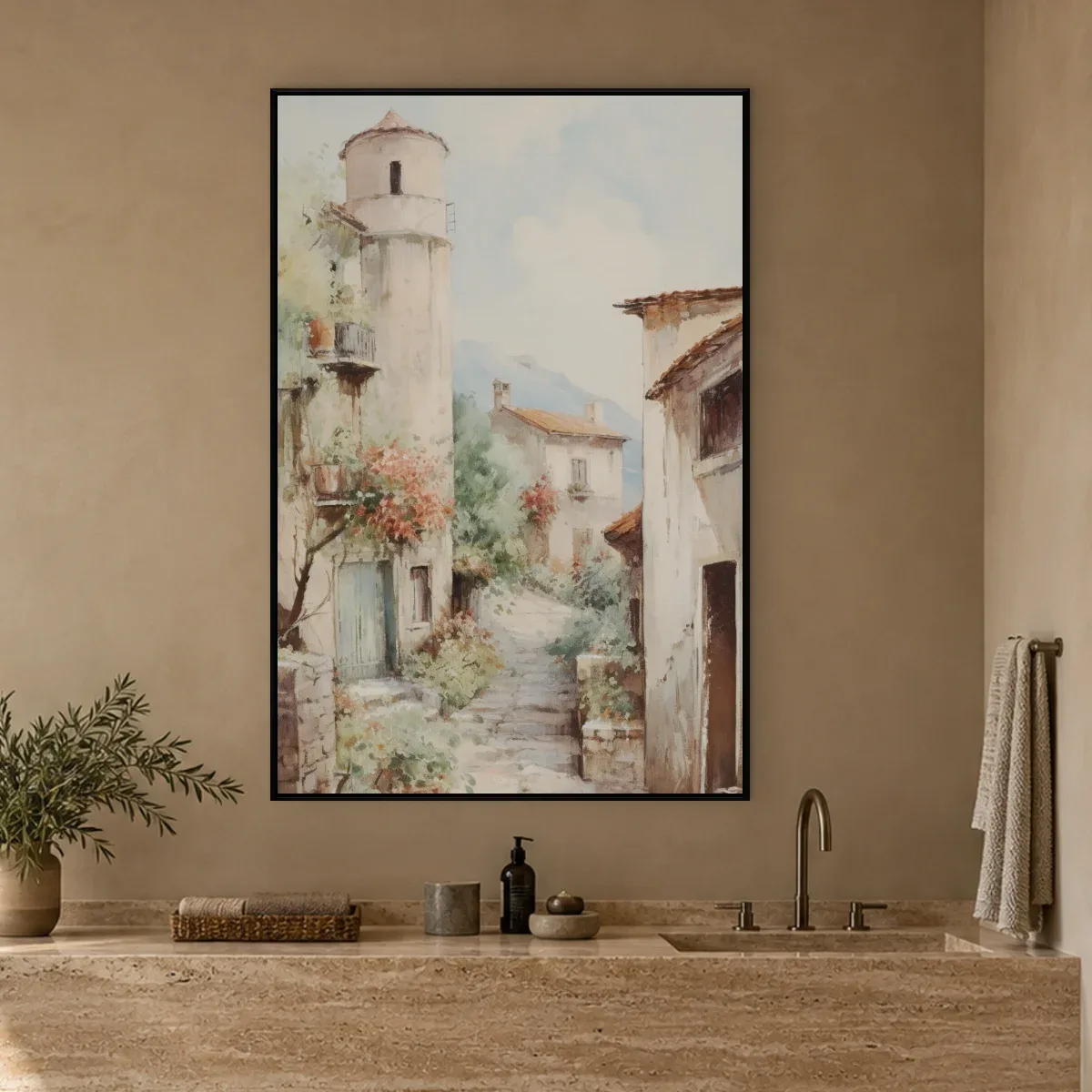 Quadro Decorativo Canvas Torre Antiga - PA0018