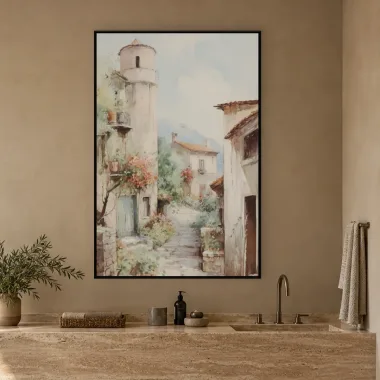 Quadro Decorativo Canvas Torre Antiga - PA0018