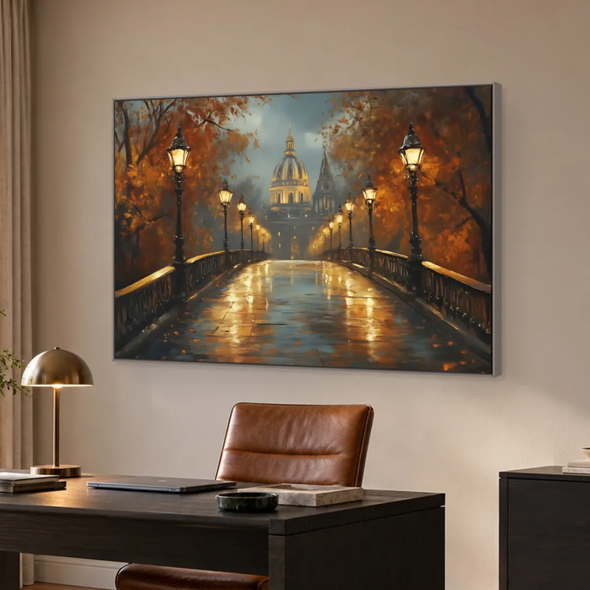 Quadro Decorativo Canvas Ponte Lampiões - PA0019
